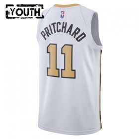 Camiseta Niños Boston Celtics Payton Pritchard 2025-26 Nike City Edition Blanco Swingman
